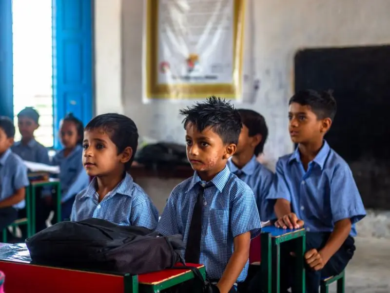 Students receiving educational support | Ikhlas Charitable Foundation